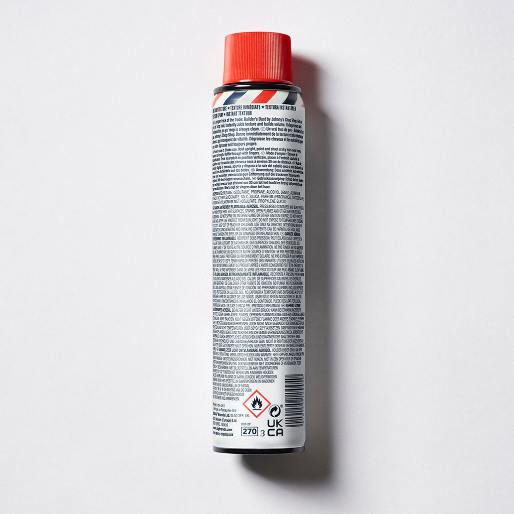 Johnny's Chop Shop Builder's Dust Texture Spray