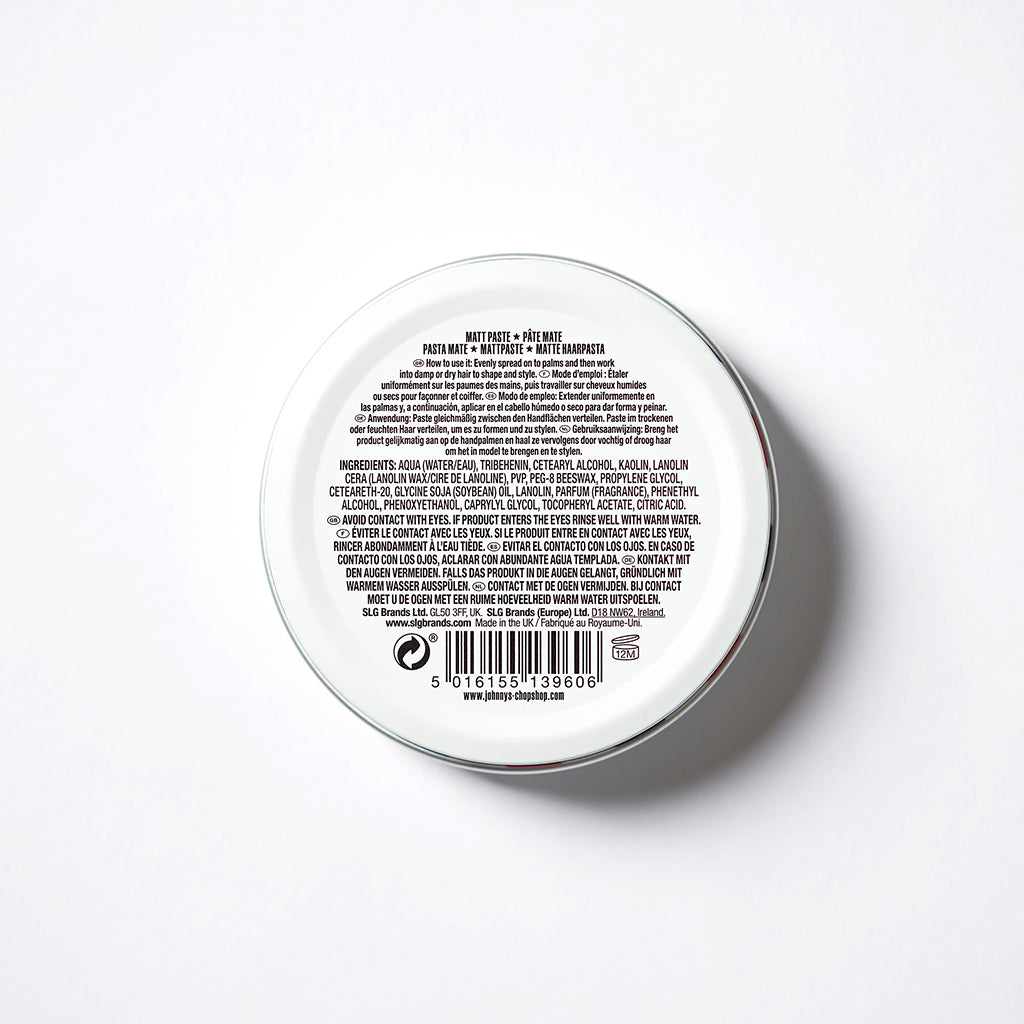 Johnny's Chop Shop No.1 Matt Paste
