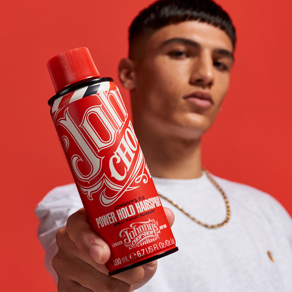 Johnny's Chop Shop Fix Power Hold Hairspray