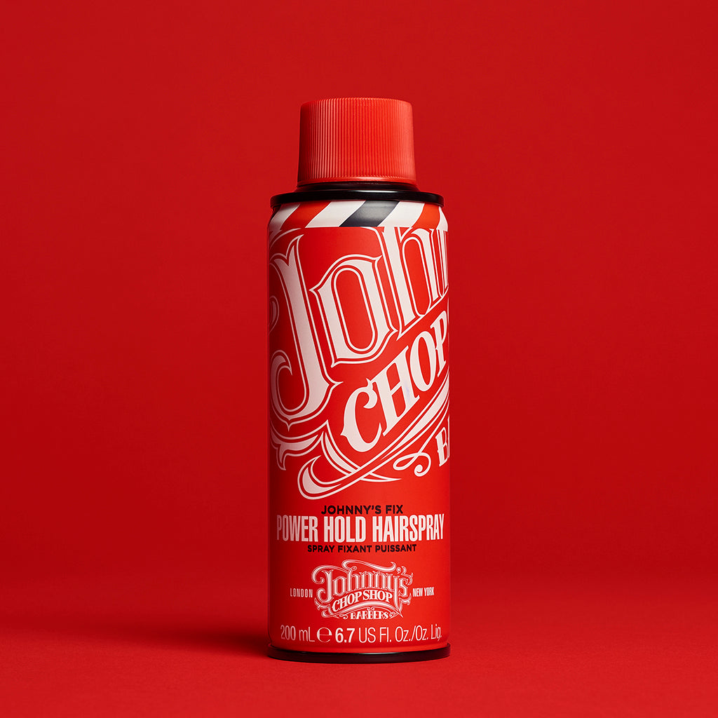 Johnny&#39;s Chop Shop Fix Power Hold Hairspray