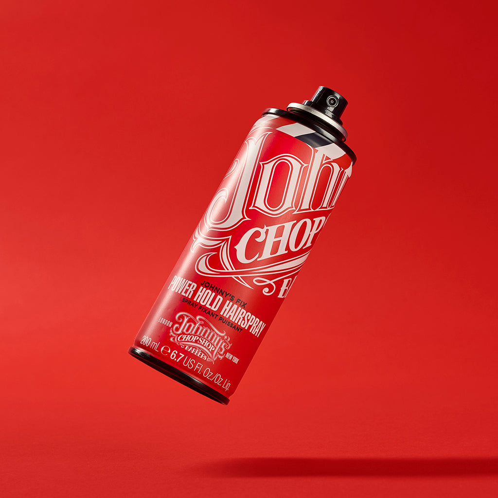 Johnny&#39;s Chop Shop Fix Power Hold Hairspray